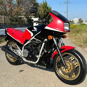 VF750F 実動 書類付 RC15 希少 旧車 ホンダ 検)VF VFR CB CBX GSX GSXR FX XJ XS GPZ GS ZRX セイバー