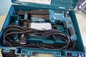 【makita】マキタ HR2631F 26mm-SDS プラス ハンマドリル 消費電力800W AVT 低振動機構付 3モード逆転付 AC100V LEDライト付 //中古品