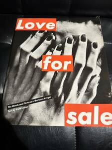 洋書 Love For Sale バーバラ クルーガー 写真集 タイポグラフィ Barbara Kruger