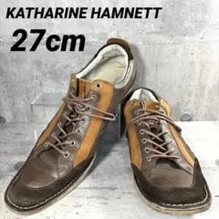 KATHARINE HAMNETT 27cm キャサリンハムネット ブラウン