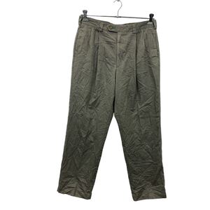 TOMMY HILFIGER チノパンツ W34 トミーヒルフィガー カーキ 古着卸 アメリカ仕入 2309-60