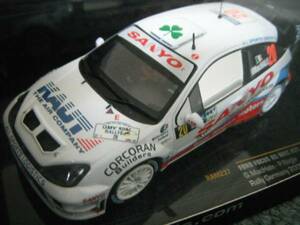 ixoミニカー1/43新品フォードフォーカスWRC#20ドイツラリー2006