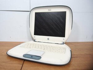 ☆【1H0425-5】 Apple アップル iBook M6411 24V ノートパソコン コンピュータ クラムシェル ジャンク