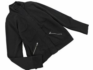 BANANA REPUBLIC バナナリパブリック フルジップ ジャケット sizeM/黒 ◇■ ☆ dhc8 レディース