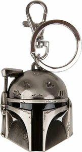 Star Wars (スターウォーズ)　Boba Fett（ボバ・フェット）Pewter Key Ring メタルタイプ キーリング キーホルダー