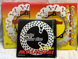 DERBI GP-1 250 デルビ MALOSSI Whoop disc マロッシ・ウープディスク 前後セット(3枚) 未使用・新品です。　GALFER　ガルファー