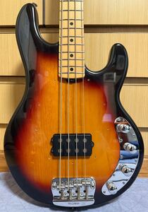 Music Man ミュージックマン STINGRAY スティングレイ EX-TB 裏通し Vintage Sunburst 2001年 日本製 中古