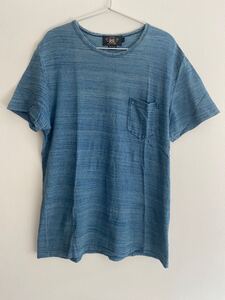 RRL スラブインディゴ　ポケット　Tシャツ　Mサイズ　デニム　シャツ