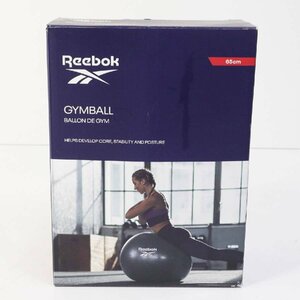 未使用品 Reebok リーボック 65cm ジムボール 空気ポンプ付き バランスボール エクササイズ ダイエット★870v20