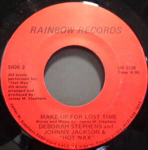 【SOUL 45】 JAMES M. & HOT WAX - LONGSTROKING / MAKE-UP FOR LOST TIME (ws241207035) *funky boogie & sweet soul