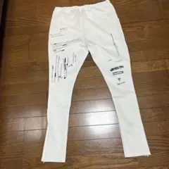 新品☆【GLIMCLAP(グリムクラップ)】ジャージーパンツ☆Lサイズ☆ホワイト