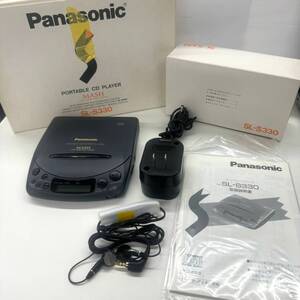 B010-O35-2770 Panasonic パナソニック SL-S330 portable cd player CDプレイヤー 音出し確認済 付属品付