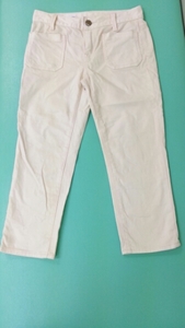 ★美品 Gapジーンズ1969 サイズ00(7号 W61.5cm) 優しいきなり色 8分丈 レディース