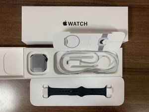 Apple Watch SE 第2世代 GPSモデル 40mm バッテリー100%　ミッドナイトアルミニウムケースとミッドナイトスポーツバンド S/M MR9X3J/A