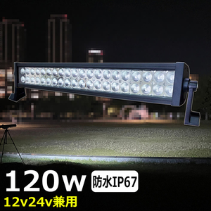 HW-120w LEDワークライト 120W led作業灯 12v24v 広角 サーチライト デッキライト バックランプ 投光器 漁船 トラック 船 ダンプ 