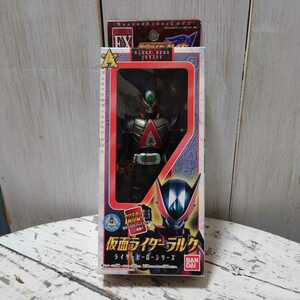 中古 未使用 ★ バンダイ BANDAI 仮面ライダー ブレイド ラルク ソフビ 箱 カード付 2004 ライダーヒーローシリーズ MASKED RIDER