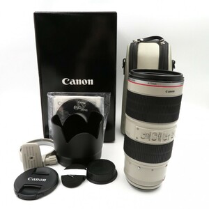 1円〜 Canon キヤノン ZOOM LENS EF 70-200mm 1:2.8 L IS II USM 望遠ズームレンズ 箱・ケース付 動作未確認 y290-3180454【Y商品】