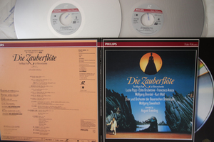 2discs LASERDISC Wolfgang Amadeus Die Zauberflote PHLP90223 PHILIPS /01400