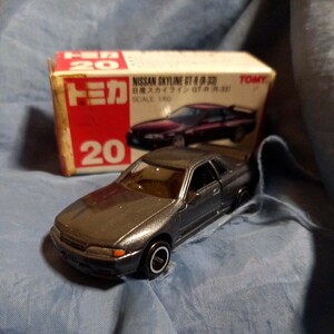 トミカ 日産 スカイライン GTR R33 メタリック 日本製 20