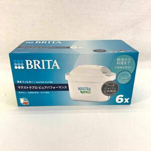 〇未開封〇BRITA ブリタ カートリッジ 交換用 浄水フィルター 浄水器 マクストラ プロ ピュアパフォーマンス 6個入り ②