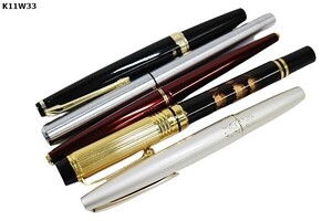 K11W33 筆記用具おまとめ 万年筆 PILOT Sailor 14K 18K 現状品 ネコパケ