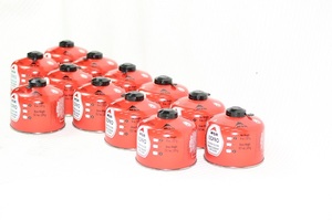 【新品】 MSR ISOPRO FUEL CANISTER 　エムエスアールイソプロ　8OZx12本セット OD缶　美品　入手困難　エムエスアールイソプロガス