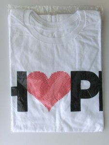 希少　浜崎あゆみ HOPE Tシャツ 白 ViViコラボ チャリティー Mサイズ　即決オマケあり