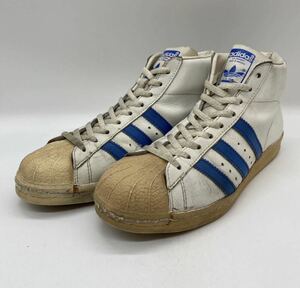 【25.5cm】1980s Vintage adidas PROMODEL 1980年代 ヴィンテージ アディダス プロモデル フランス製 箱無し スニーカー 6110