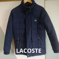 Lacoste ネイビー ダウンジャケット　メンズ　Mサイズ