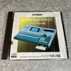 YAMAHA AW4416 Operating System Version1.21 CD-ROM 未使用　ジャンク