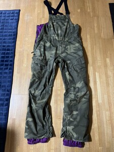 [used]バートン■BURTON■ビブパンツ■Bib Pants■サイズ:M