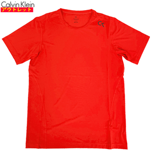 カルバンクライン 新品・アウトレット 半袖 Tシャツ Lサイズ 4MS9K219 679 RED 赤 メンズ クリックポストで送料無料