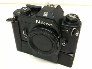 Nikon EM 一眼レフカメラ ボディのみ / MD-E 付属品付き ジャンク 中古【UW060342】