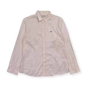 LACOSTE ラコステ 長袖シャツ サイズ36 /うすピンク/レディース