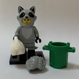 【未組立】LEGO レゴ　ミニフィギュア　アライグマ　シリーズ22 71032 ミニフィグ ミニフィギア 着ぐるみ