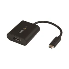 【特別価格】StarTech.com USB-C-HDMI変換アダプタ プレゼンテーション・モード切替スイッチ CDP2HD4K60SA 1個