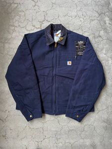 激レア スペシャル デッドストック USA製 90s Carhartt デトロイト ジャケット L Tall NVY カーハート ビンテージ OLD STUSSY 元ネタ 80‘s