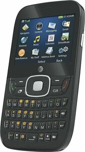 ZTE Z432 128MB RAM 256 MB 2.4 Inch Cell Phone - Black (ATT) Unlocked 海外 即決