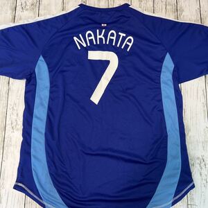 日本代表 #7 NAKATA 中田英寿 レプリカ ゲームシャツ ユニフォーム