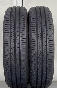 24122512　　【送料無料】　DUNLOP　ENASAVE　155/60R15　74H　21年製　2本