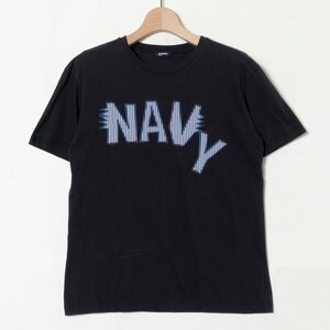 メール便◯ JIL SANDER NAVY トップス ジルサンダーネイビー 半袖Tシャツ ネイビー シンプル カジュアル 着まわし 夏 コットン100％ XS