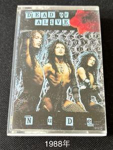 送料200円～■デッド オア アライブ NUDE■DEAD OR ALIVE■30～40年ほど古いカセットテープ■全画像を拡大して必ずご確認願います