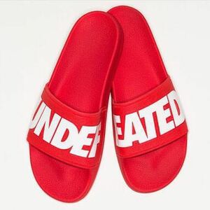 国内正規 新品 undefeated slide us10 28.0cm サンダル nike adidas jordan yeezy アンディフィーテッド