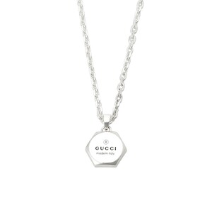 グッチ GUCCI TRADEMARK NECKLACE ネックレス 779175-J8400-8106 レディース シルバー