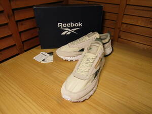 M1△657美品【Reebok リーボック】箱 タグ付 FZ2924 CL LEGACY クラシック レザー レガシー ランニング シューズ サンドストーン US11