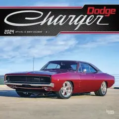 Dodge Charger 2024 Square Foil カレンダー　車