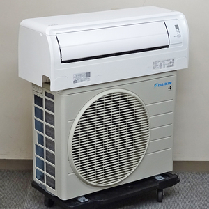 DAIKIN【AN25ZFNS-W】ダイキン 天井気流 さらら除湿 ストリーマ空清 フィルター自動掃除 水内部クリーン エアコン 主に8畳用 2023年製 中古