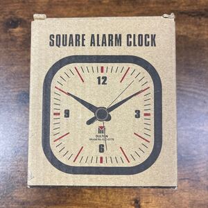 ★時計★SQUARE ALARM CLOCK★札幌★北海道★