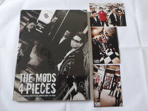 レア!THE MODS(ザ モッズ)『4 PIECES』単行本(写真集/雑誌)/2013/生写真付/森山達也/北里晃一/苣木寛之/佐々木周/ロックバンド/グッズ/新品