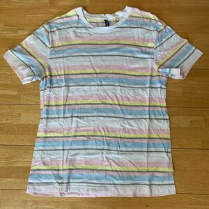 H&M DIVIDED エイチアンドエム メンズ Tシャツ MENS サイズ M 綿100% 中古品 ワンシーズン使用 送料無料